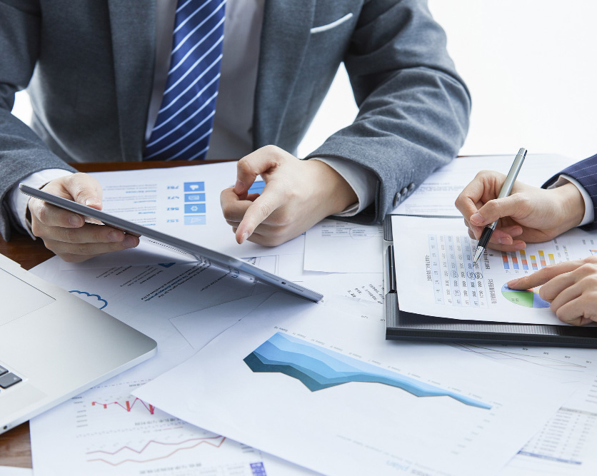 Accounting is talking with the client about his requirements